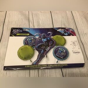 Dc Comics Blue Beetle 5 balloons bouquets Retails-NEW